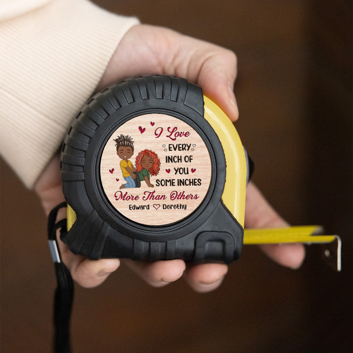 I Really Love Every Inch Of You - Personalized Custom Tape Measure