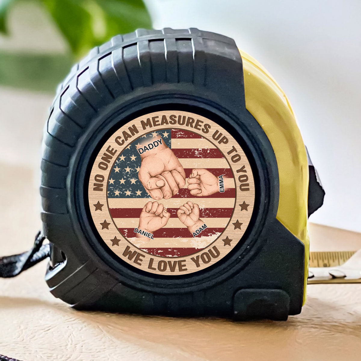 Love Daddy - Personalized Custom Tape Measure