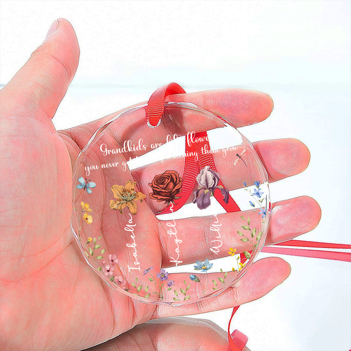 Every House Needs A Grandmother In It - Personalized Custom Glass Ornament