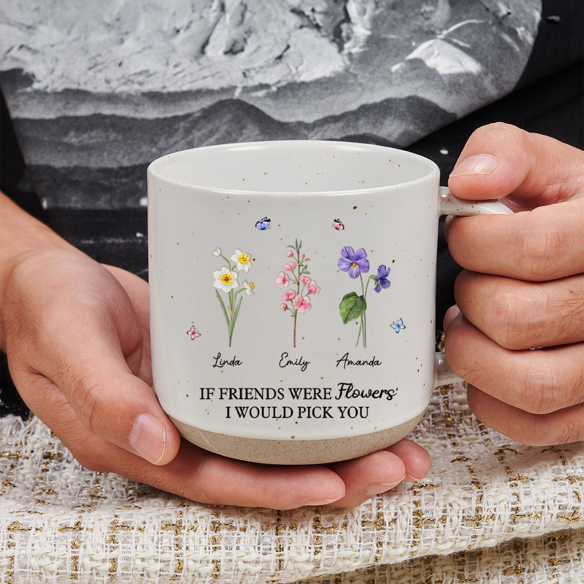 I Would Pick You - Personalized Custom Pottery Mug