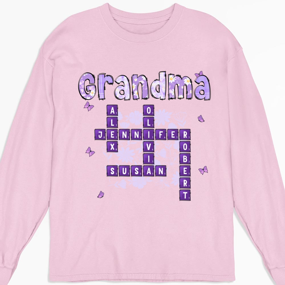 Love Being Gigi Crossword - Personalized Custom Shirt