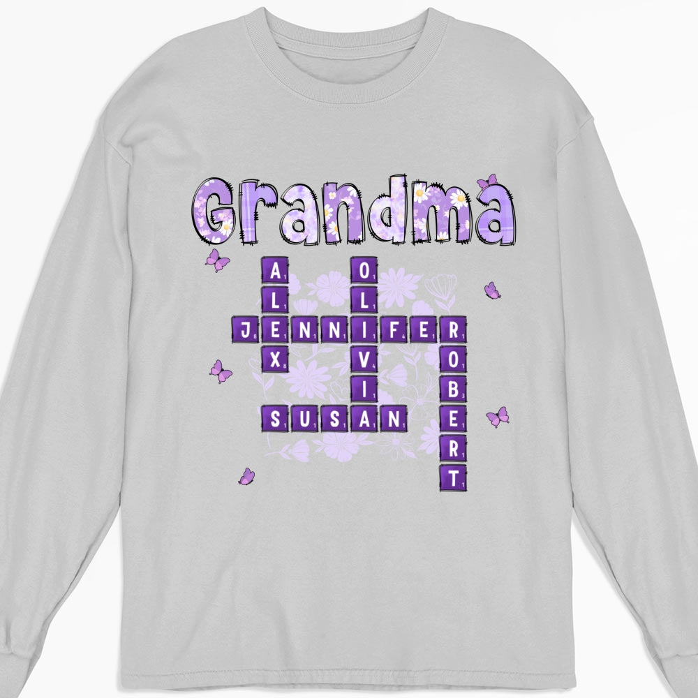 Love Being Gigi Crossword - Personalized Custom Shirt