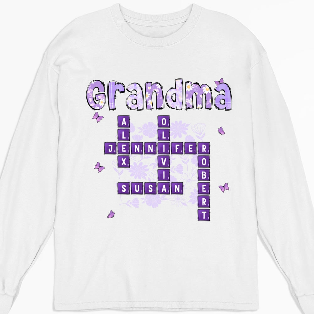 Love Being Gigi Crossword - Personalized Custom Shirt