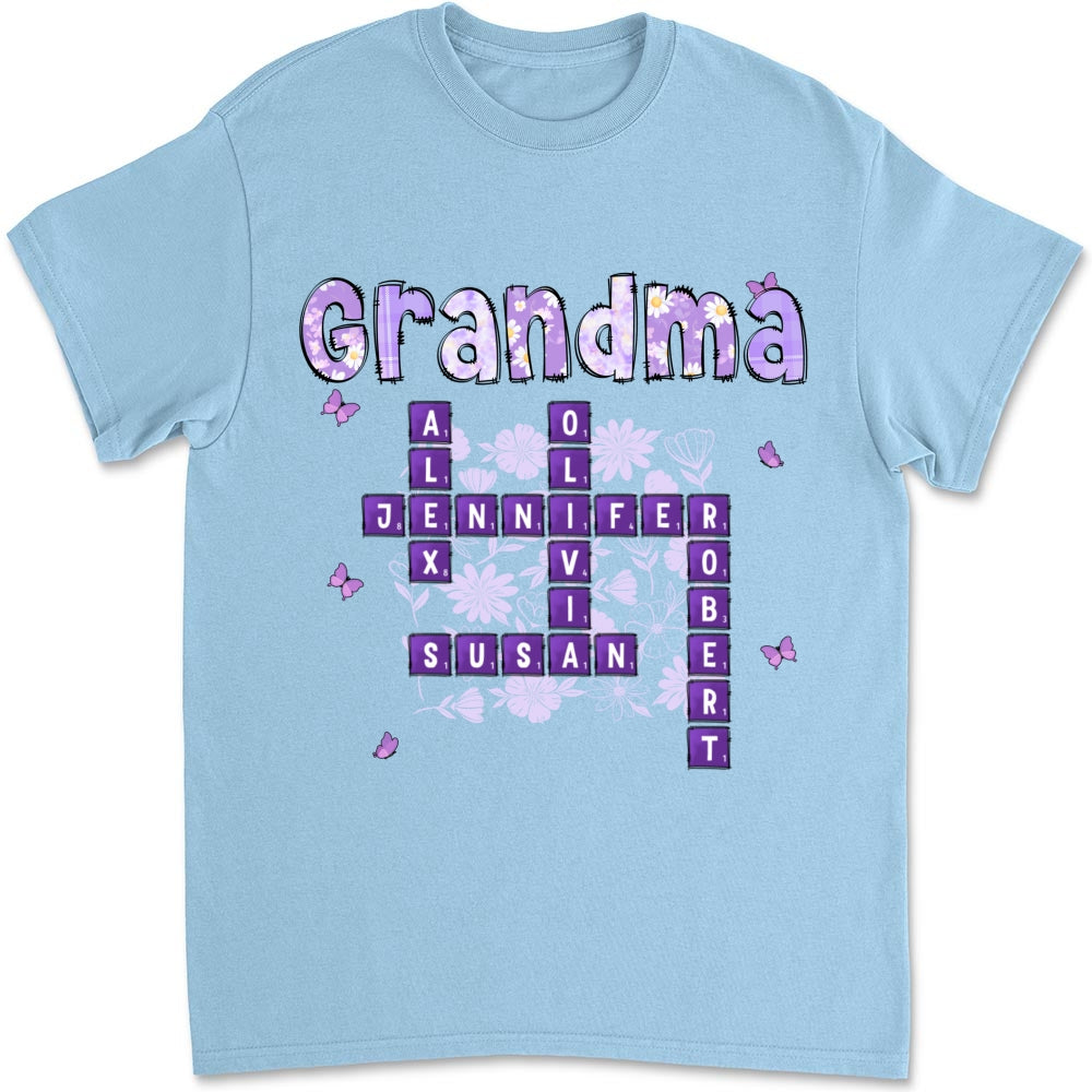 Love Being Gigi Crossword - Personalized Custom Shirt