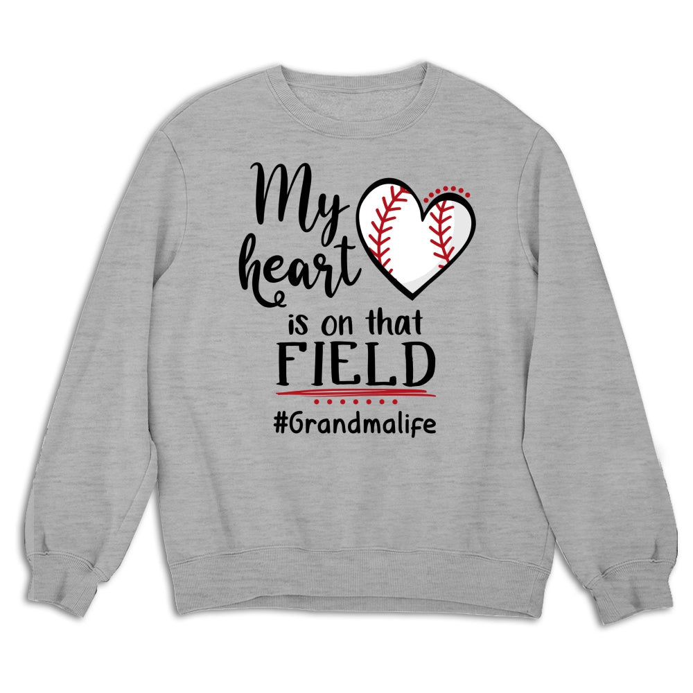 My Heart Is On That Field - Personalized Custom Shirt