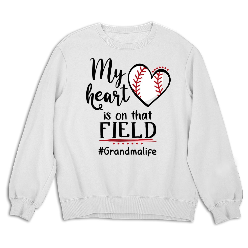 My Heart Is On That Field - Personalized Custom Shirt