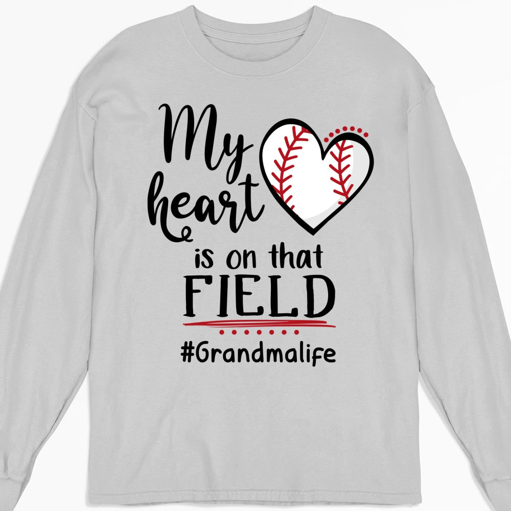 My Heart Is On That Field - Personalized Custom Shirt