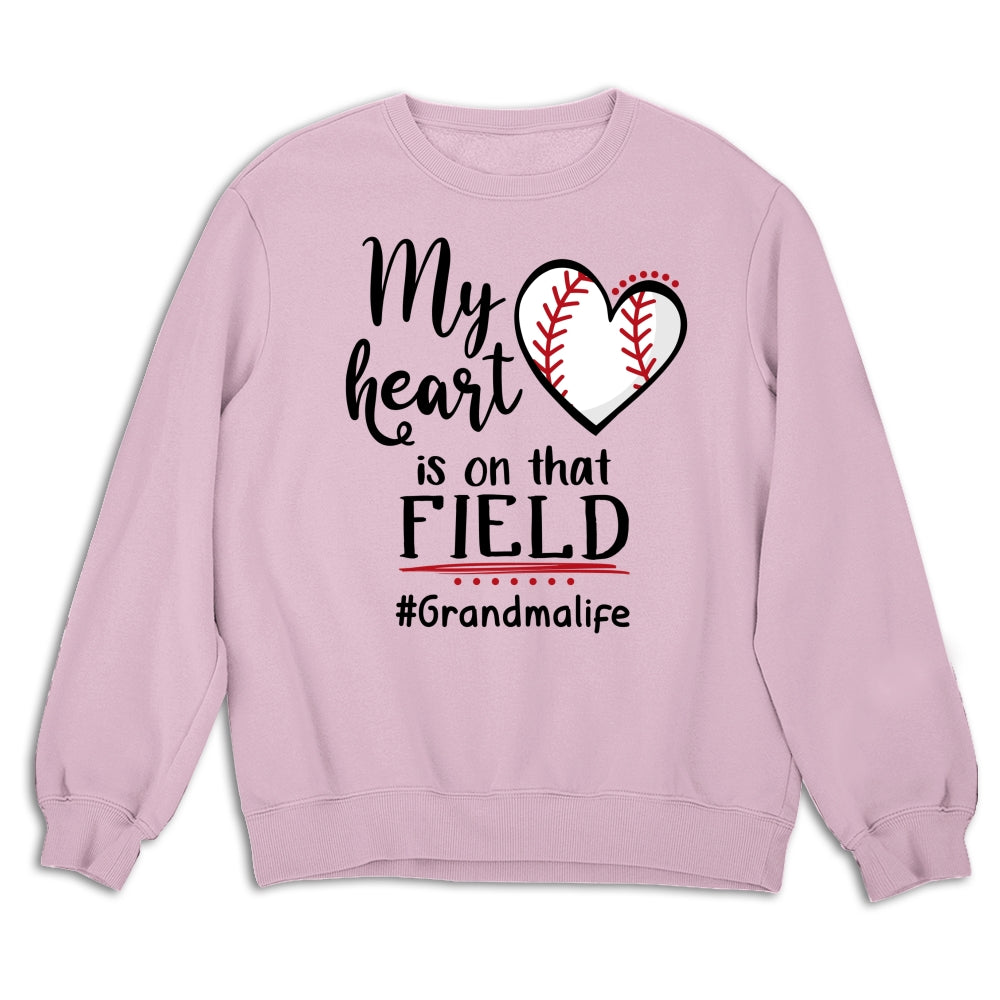 My Heart Is On That Field - Personalized Custom Shirt