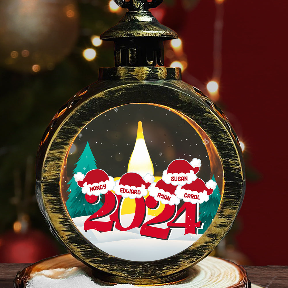 Winter Warmth - Personalized Custom Christmas Lantern