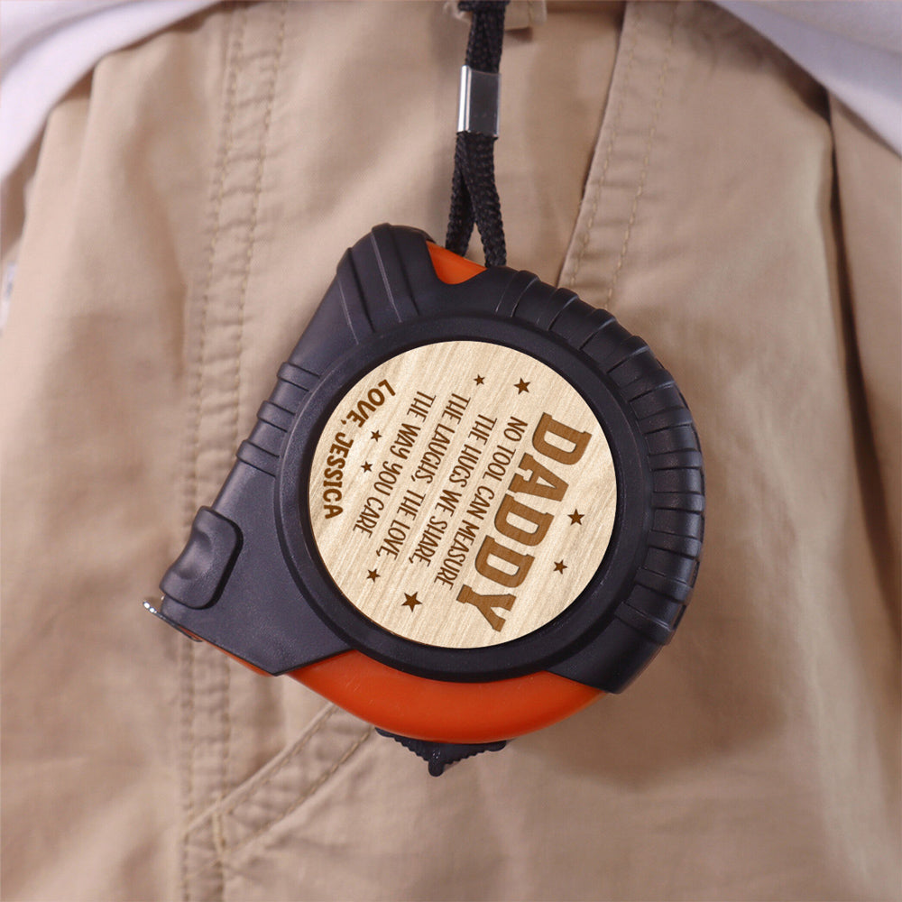 No Tool Measures Our Hugs - Personalized Custom Tape Measure