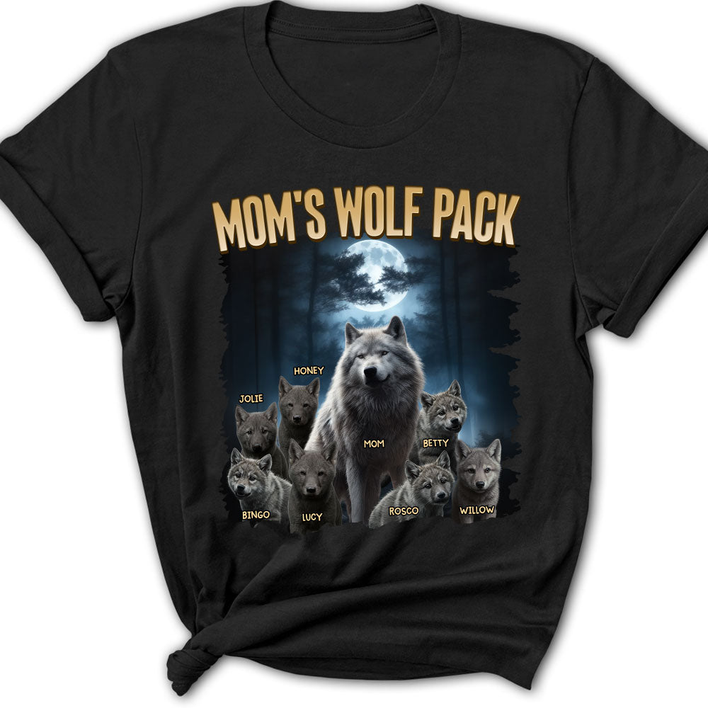 Mama Wolf Pack - Personalized Custom Shirt