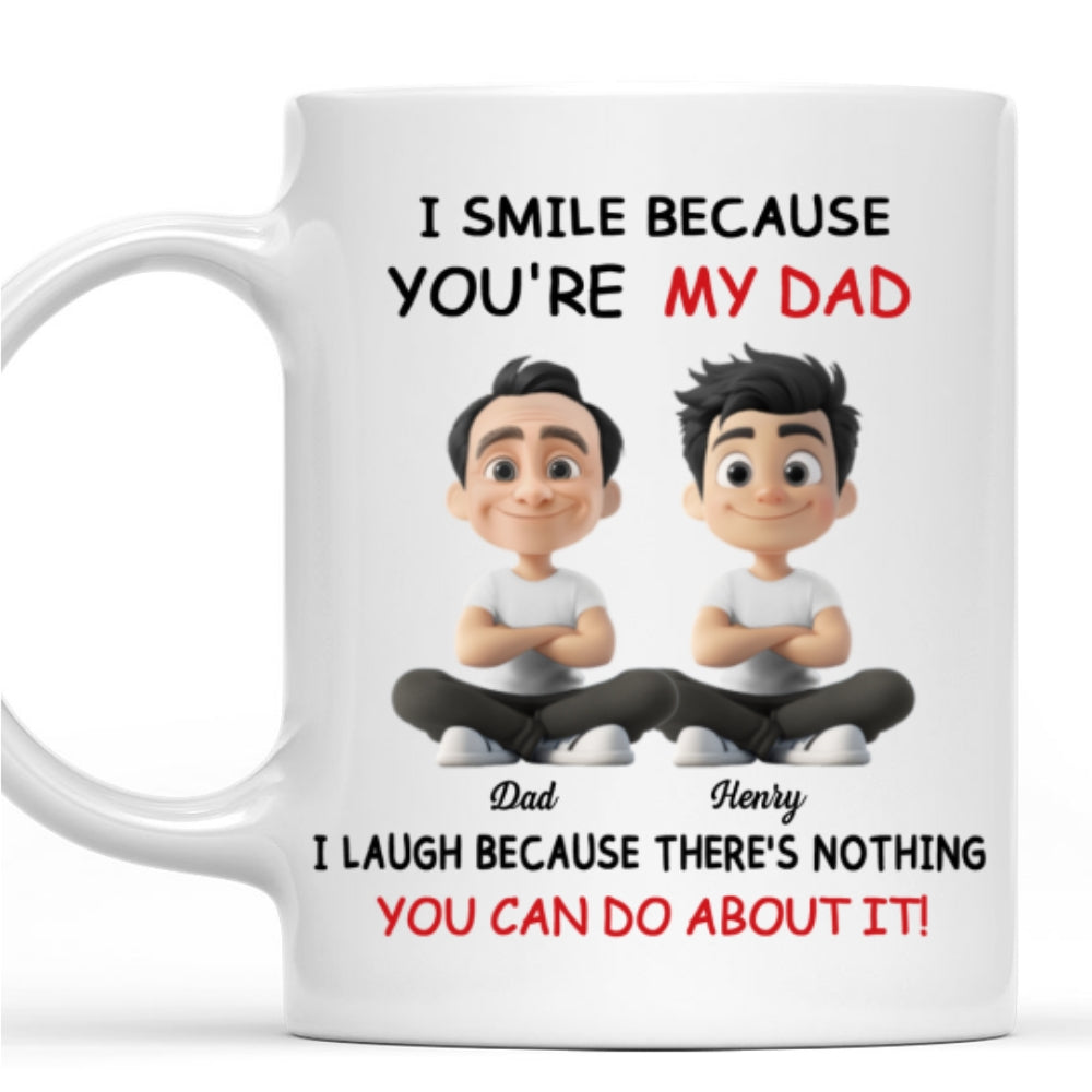 For Daddy - Personalized Custom Coffee Mug