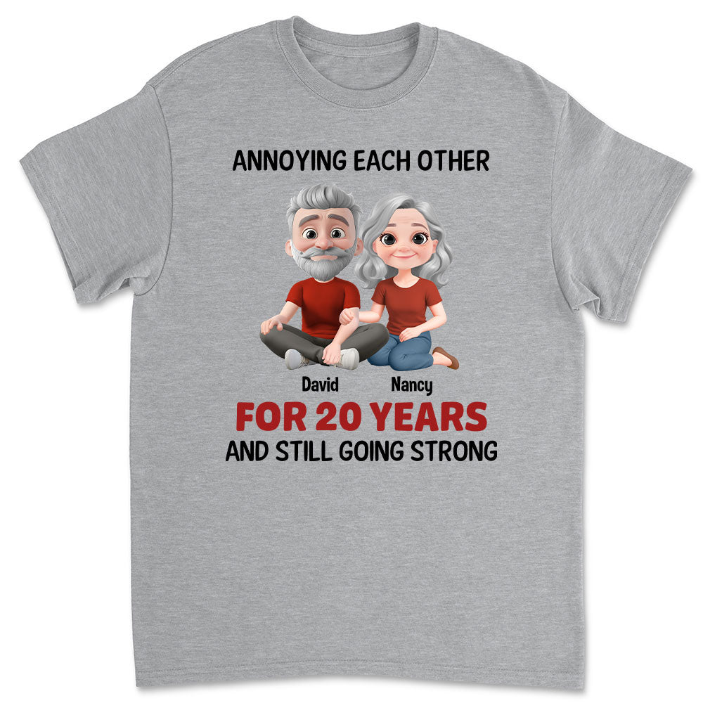 Annoying Each Other Couple - Personalized Custom Shirt
