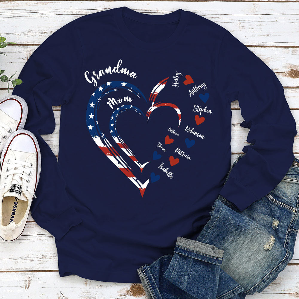 Home Is Where Grandma Is - Personalized Custom Shirt