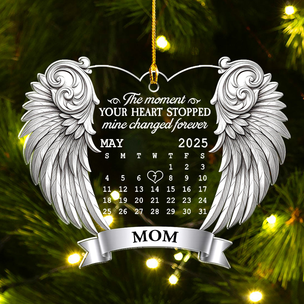 Remembered With Love - Personalized Custom Acrylic Ornament