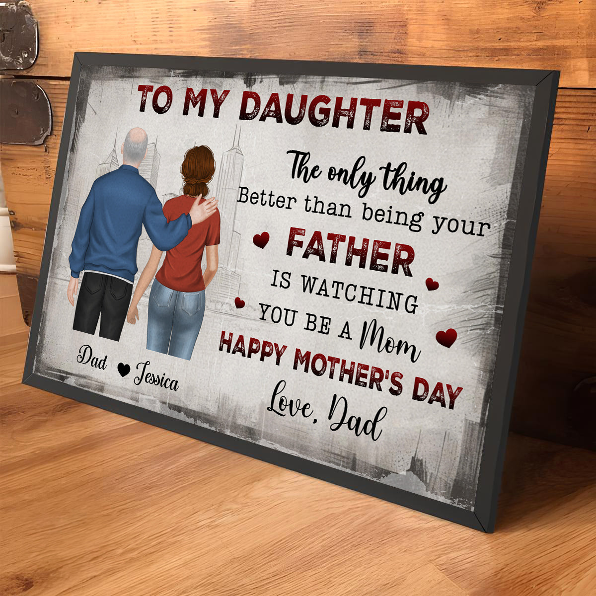 You Make Us Proud Every Day - Personalized Custom Poster