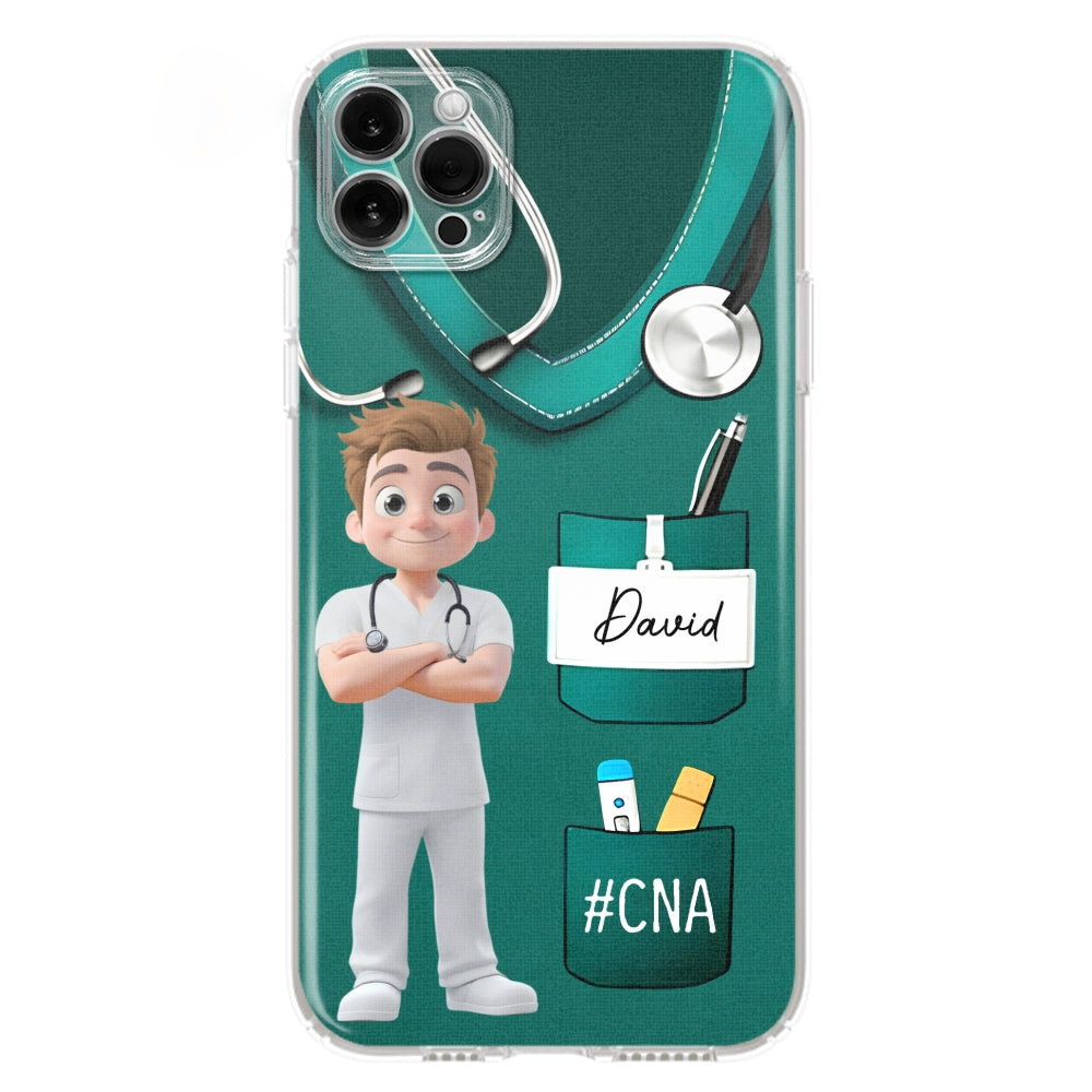 Proud To Be A Nurse - Personalized Custom Phone Case