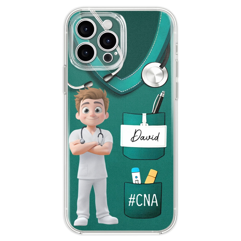Proud To Be A Nurse - Personalized Custom Phone Case
