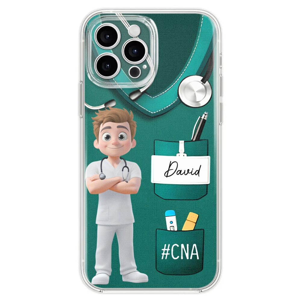 Proud To Be A Nurse - Personalized Custom Phone Case