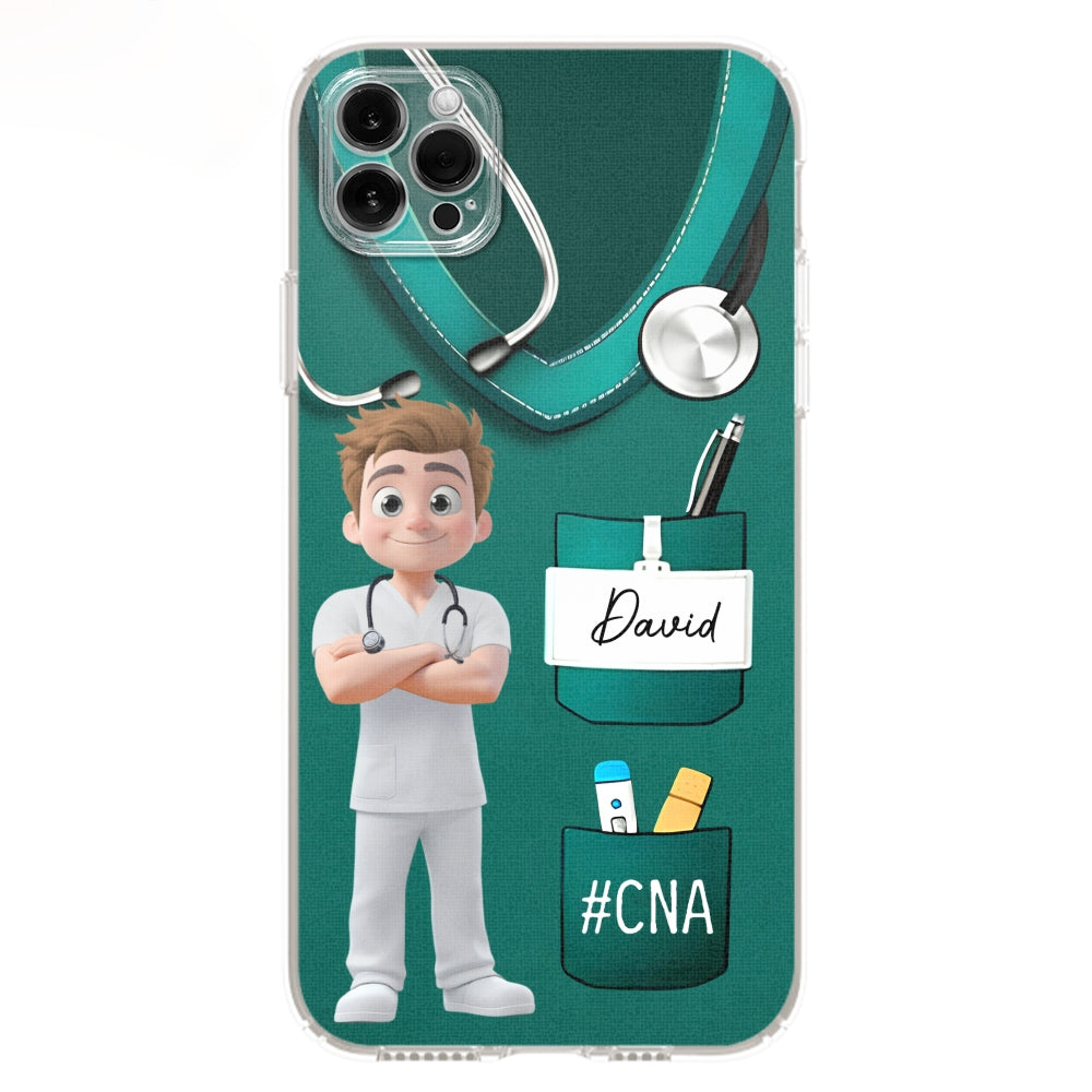 Proud To Be A Nurse - Personalized Custom Phone Case