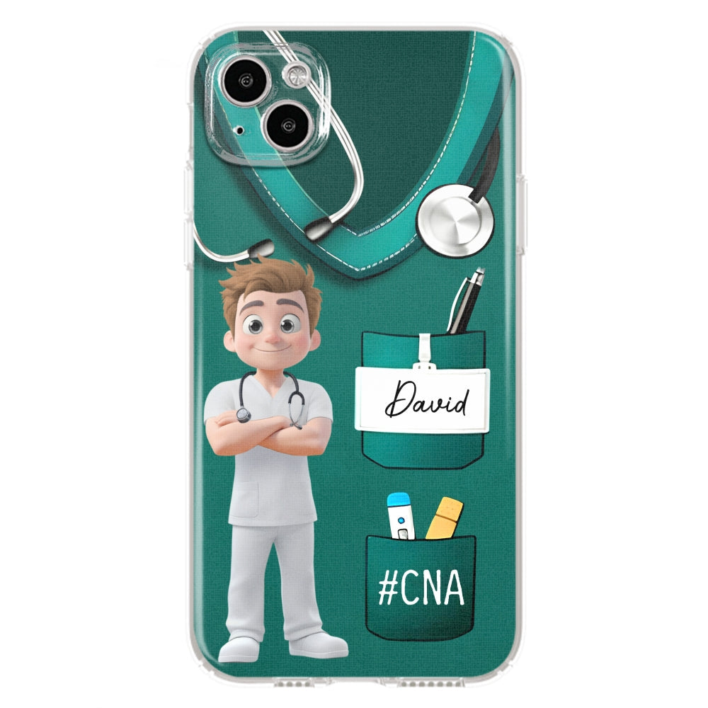 Proud To Be A Nurse - Personalized Custom Phone Case