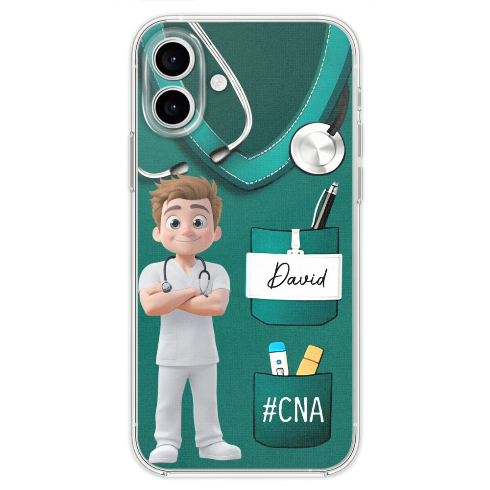 Proud To Be A Nurse - Personalized Custom Phone Case