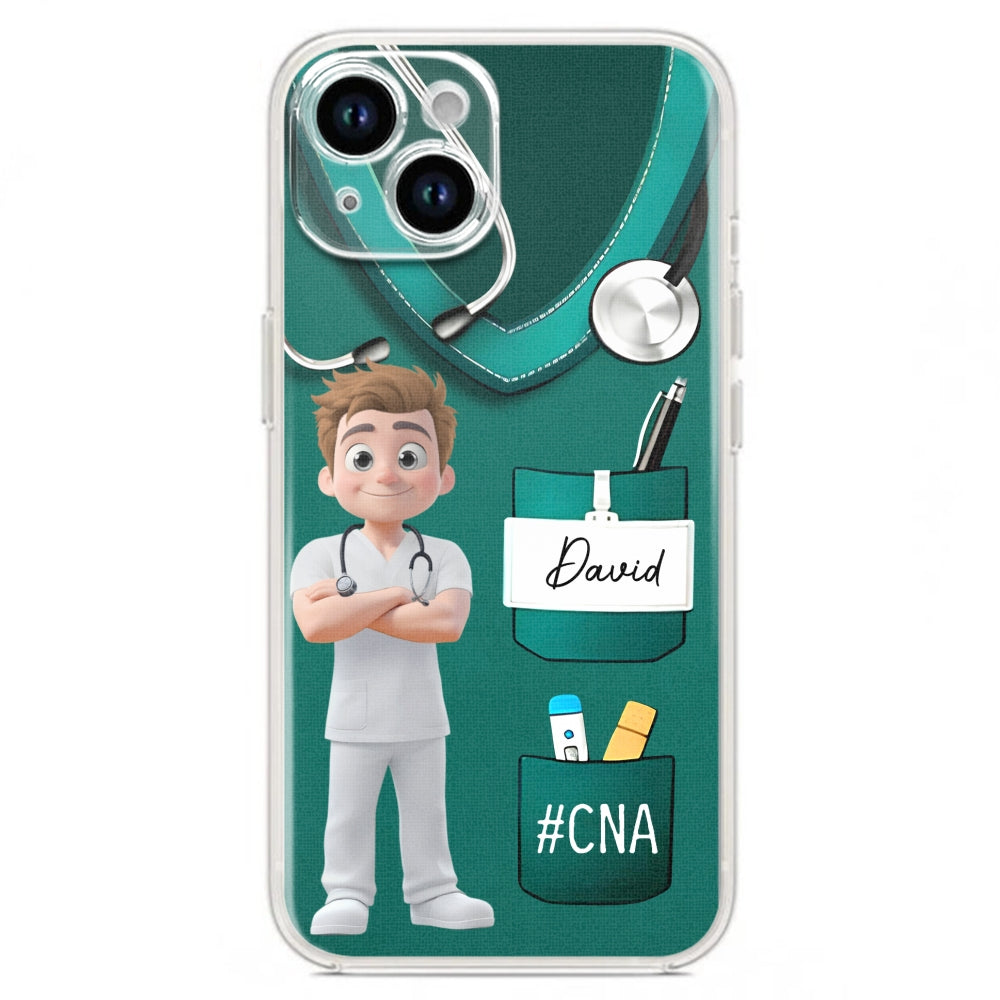 Proud To Be A Nurse - Personalized Custom Phone Case