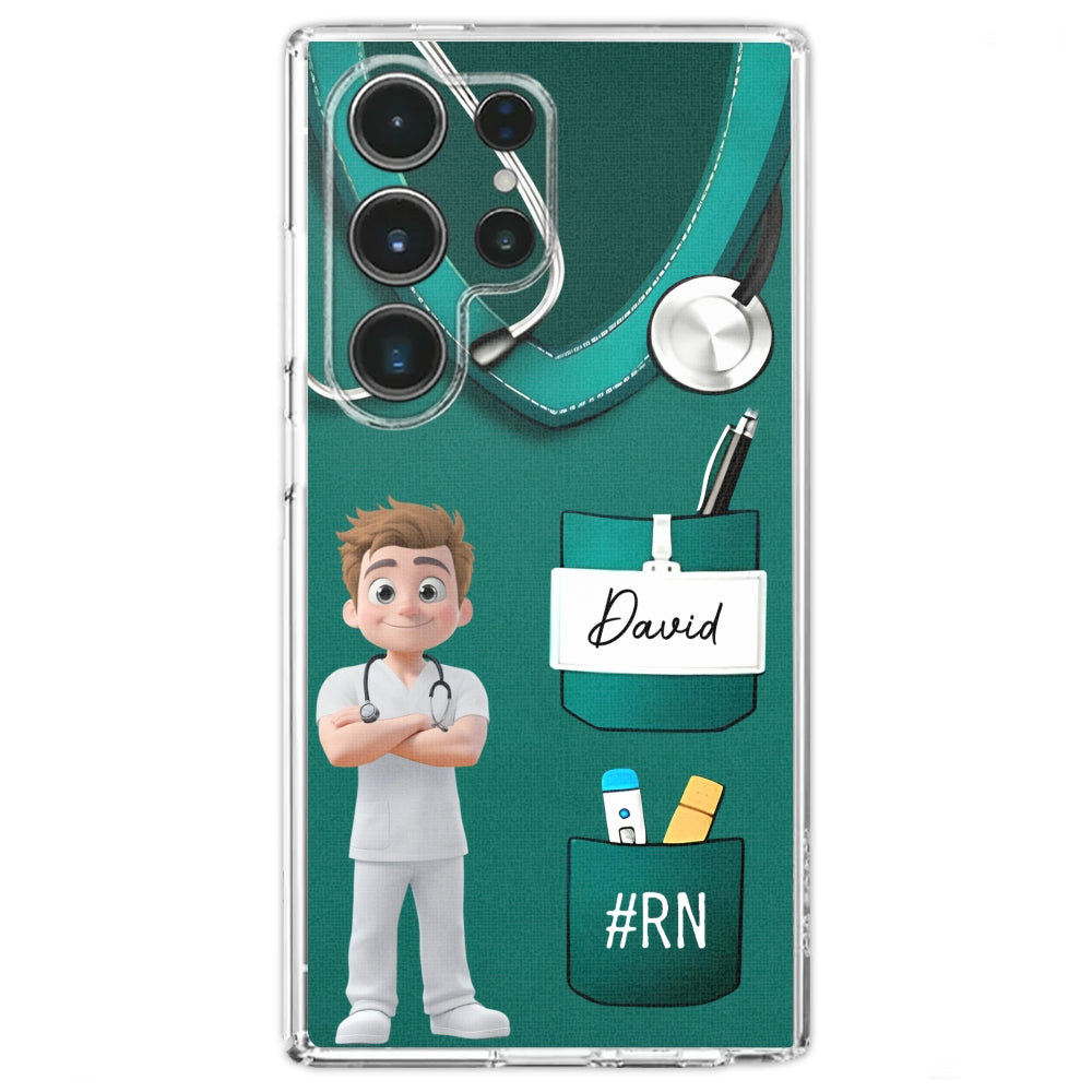 Proud To Be A Nurse - Personalized Custom Phone Case