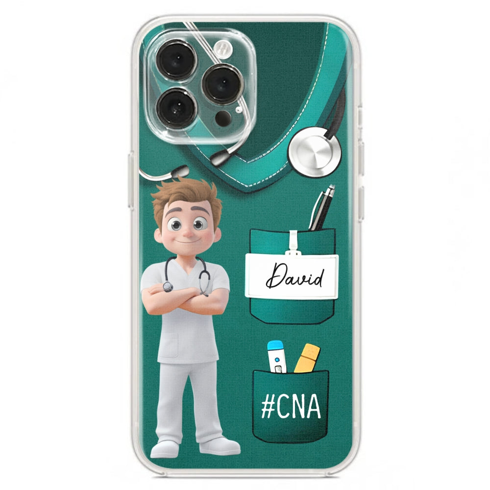 Proud To Be A Nurse - Personalized Custom Phone Case