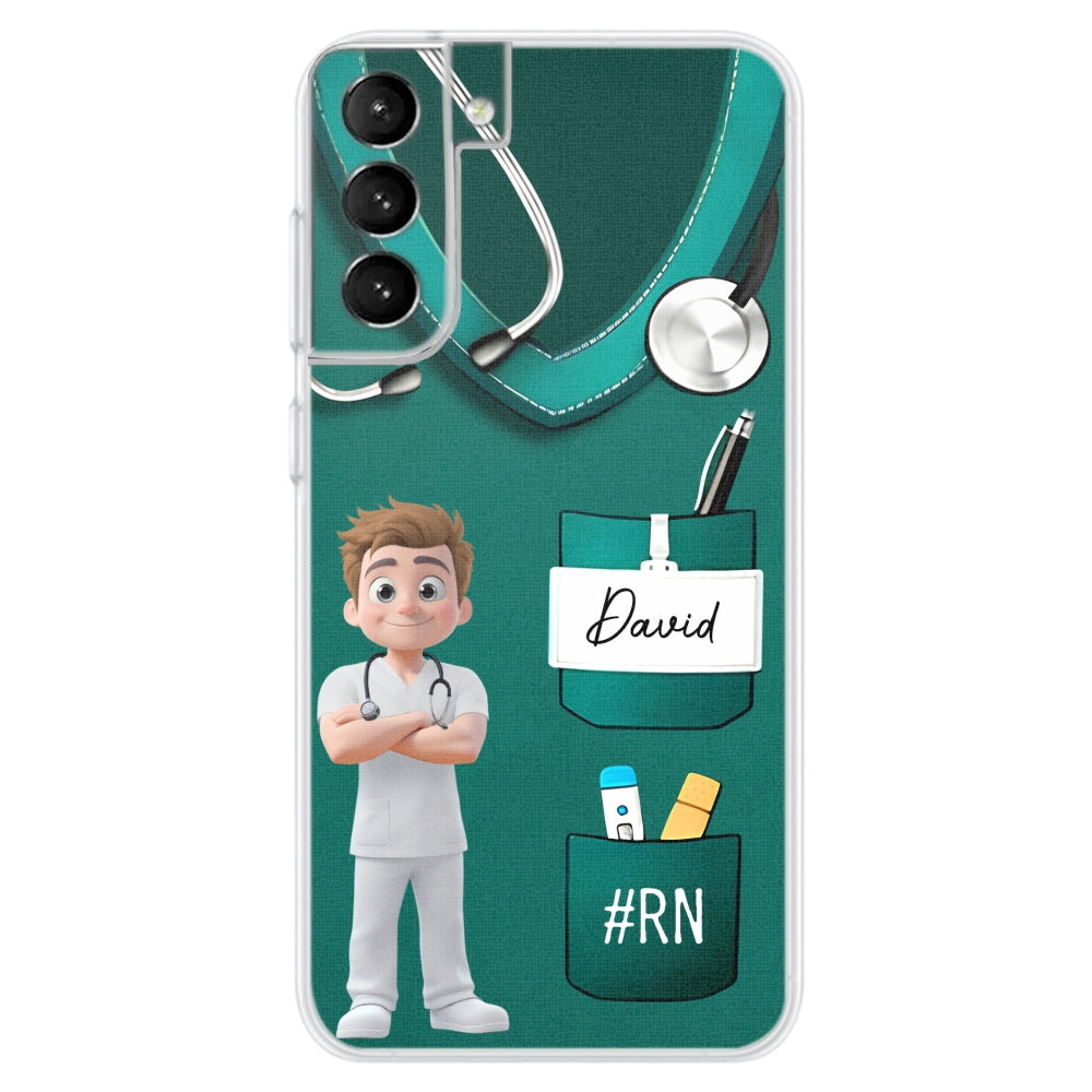 Proud To Be A Nurse - Personalized Custom Phone Case