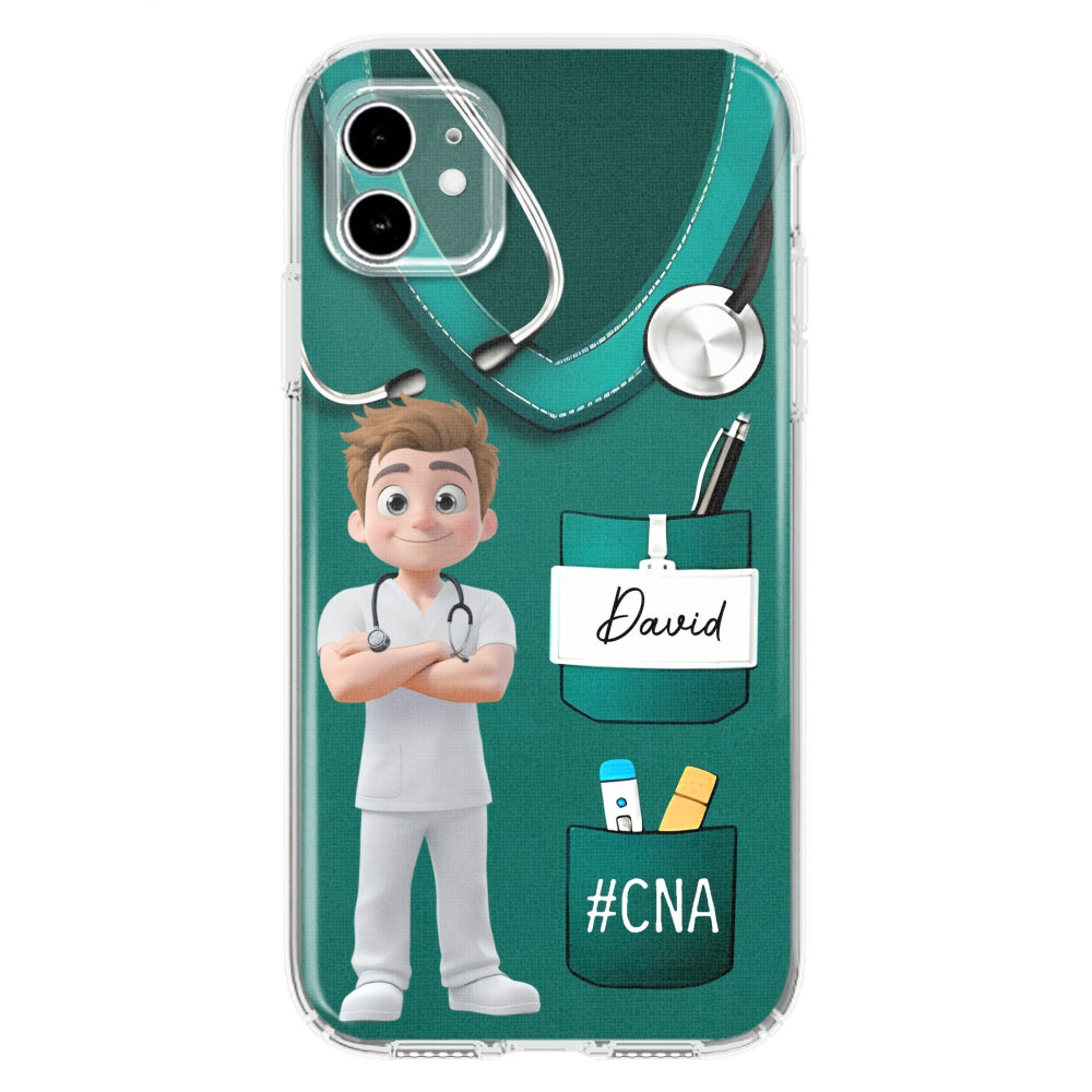 Proud To Be A Nurse - Personalized Custom Phone Case