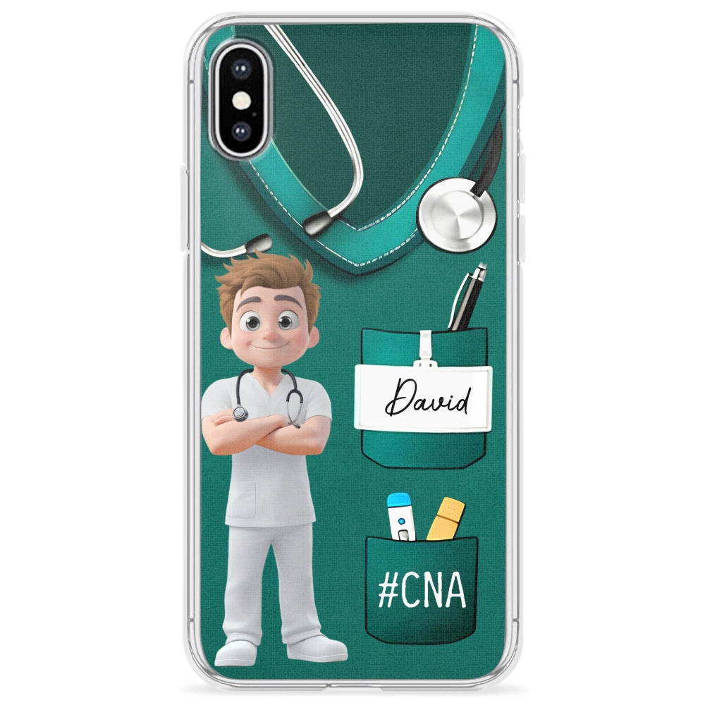 Proud To Be A Nurse - Personalized Custom Phone Case