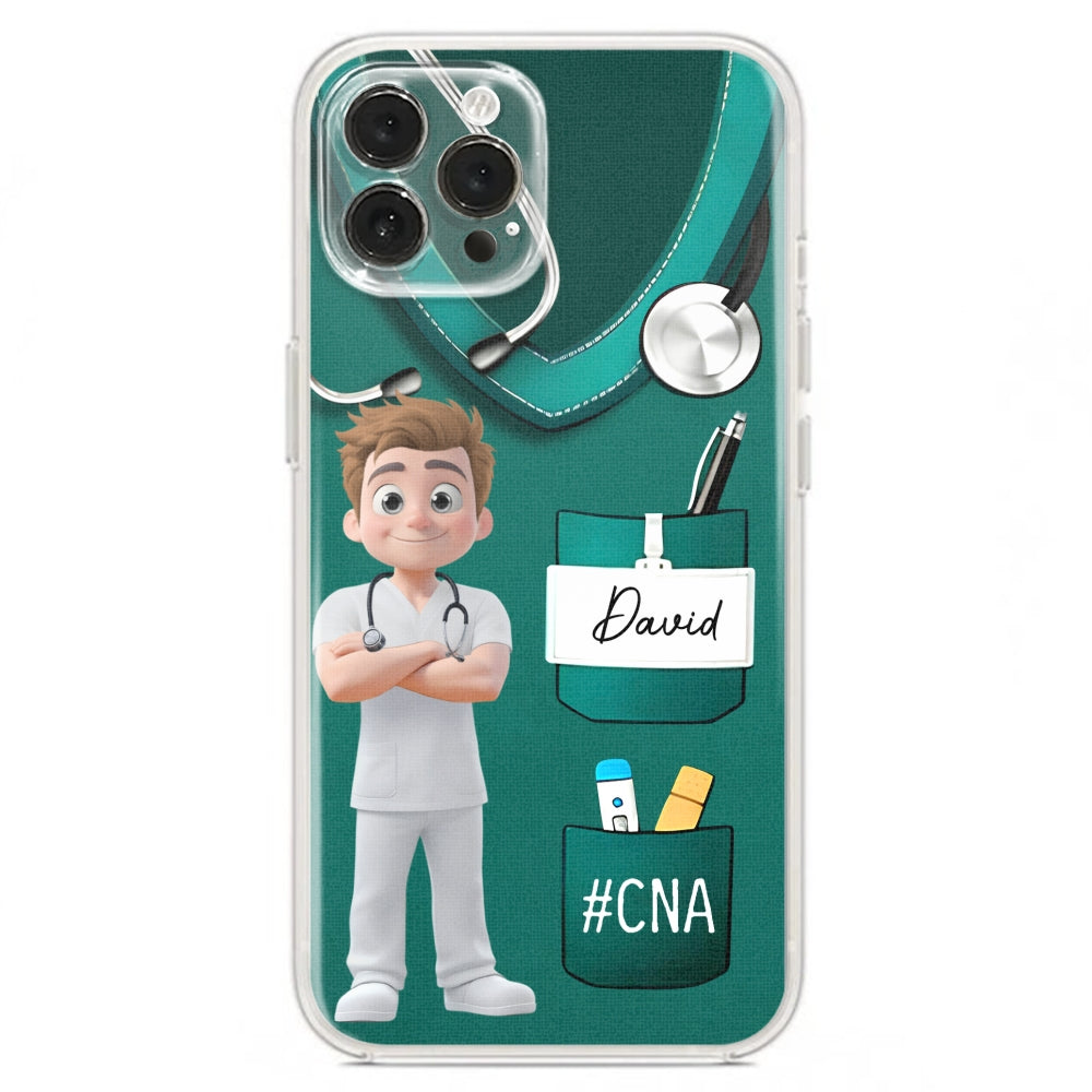 Proud To Be A Nurse - Personalized Custom Phone Case