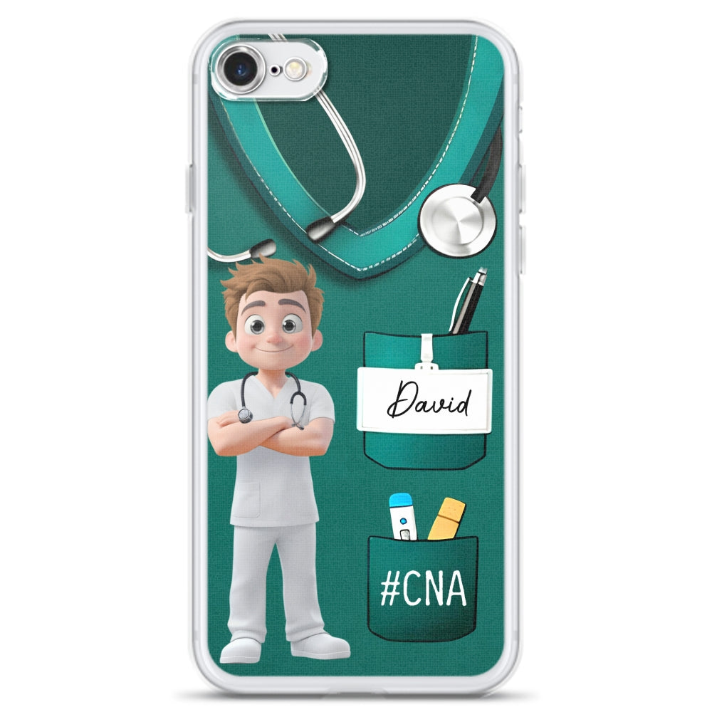 Proud To Be A Nurse - Personalized Custom Phone Case