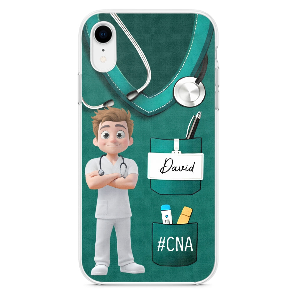 Proud To Be A Nurse - Personalized Custom Phone Case