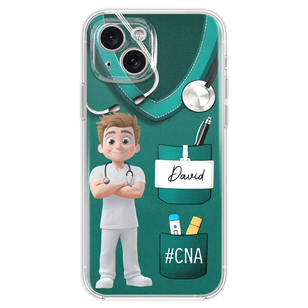 Proud To Be A Nurse - Personalized Custom Phone Case