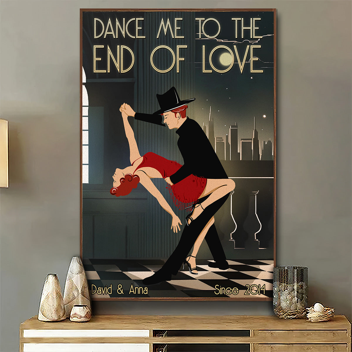 Dance With Me - Personalized Custom Poster