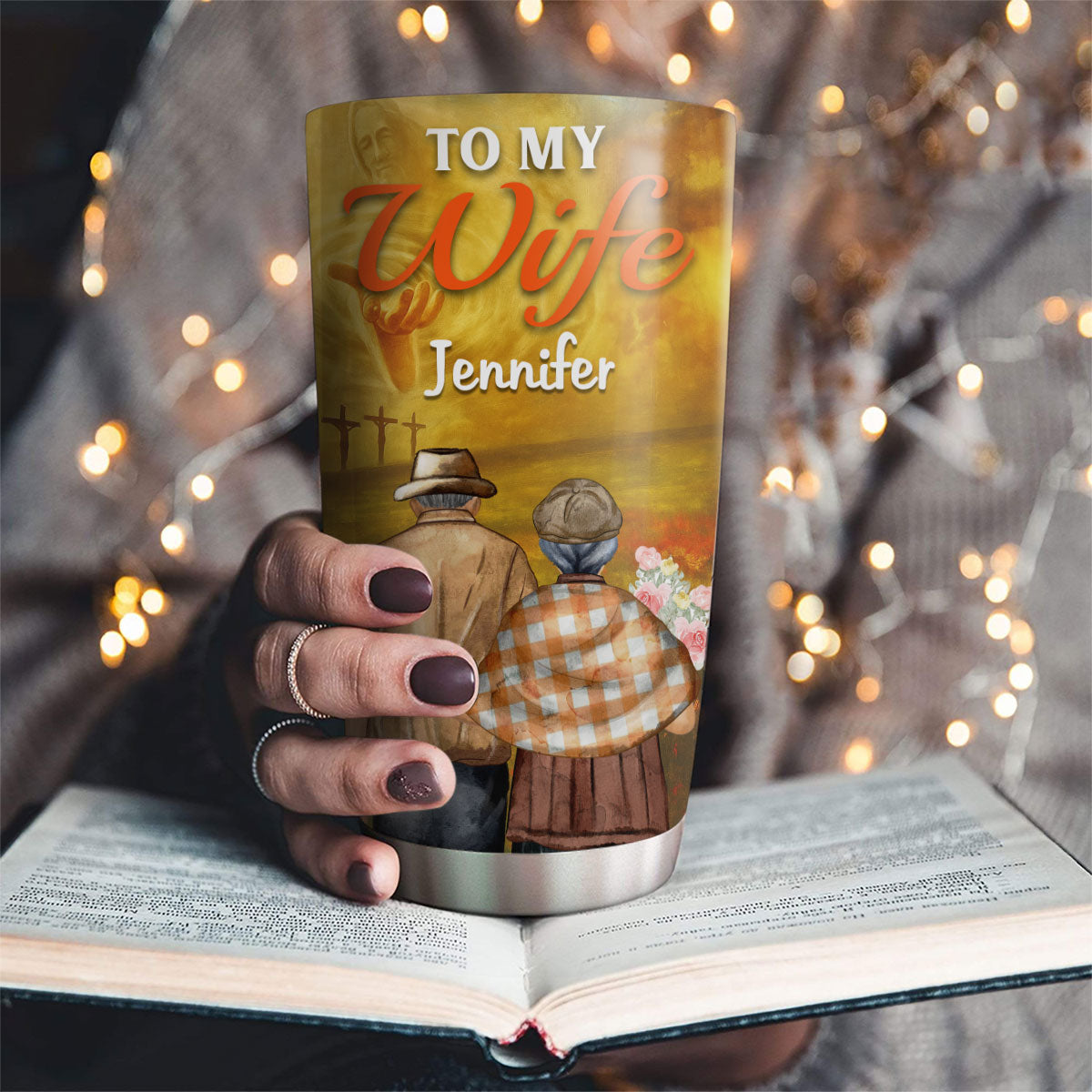 Marrying You Was The Best Decision - Personalized Custom Tumbler