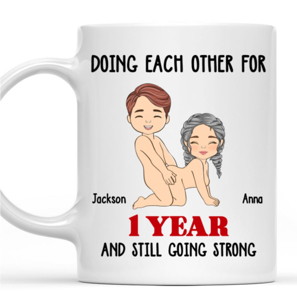 Doing Each Other For Years - Personalized Custom Coffee Mug