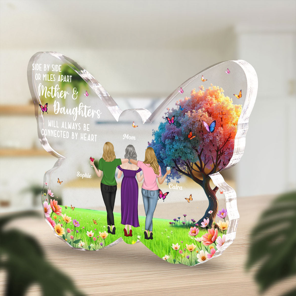 Side By Side - Personalized Custom Acrylic Plaque