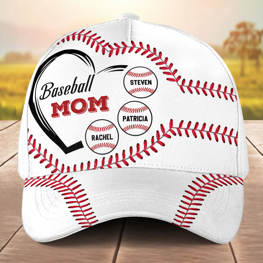 Baseball Mom - Personalized Custom Classic Cap
