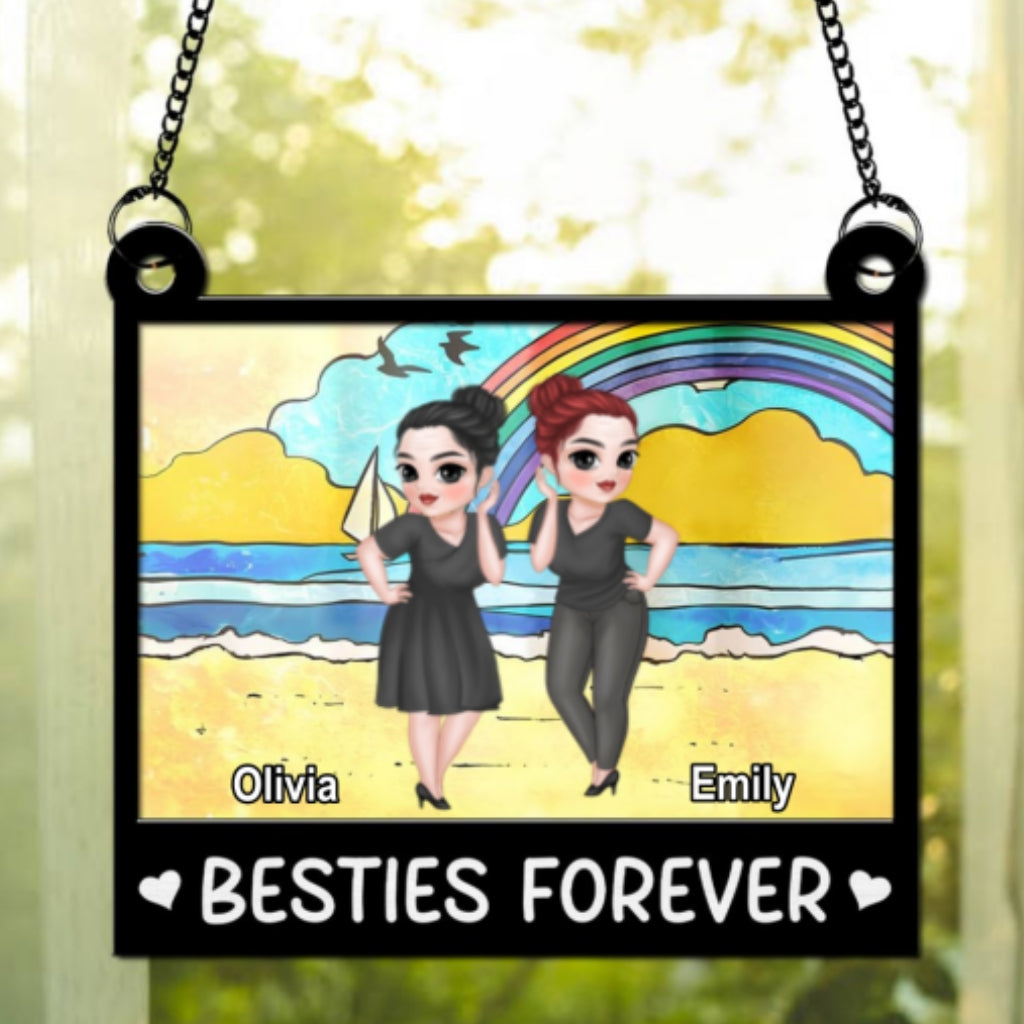 More Than Just Friends - Personalized Custom Suncatcher