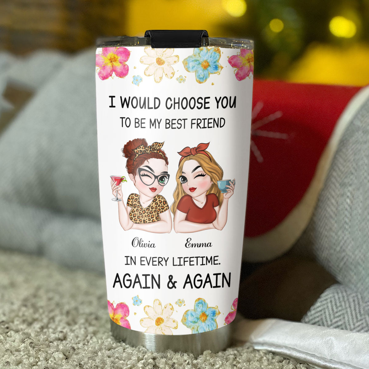 Always Choose You - Personalized Custom Tumbler