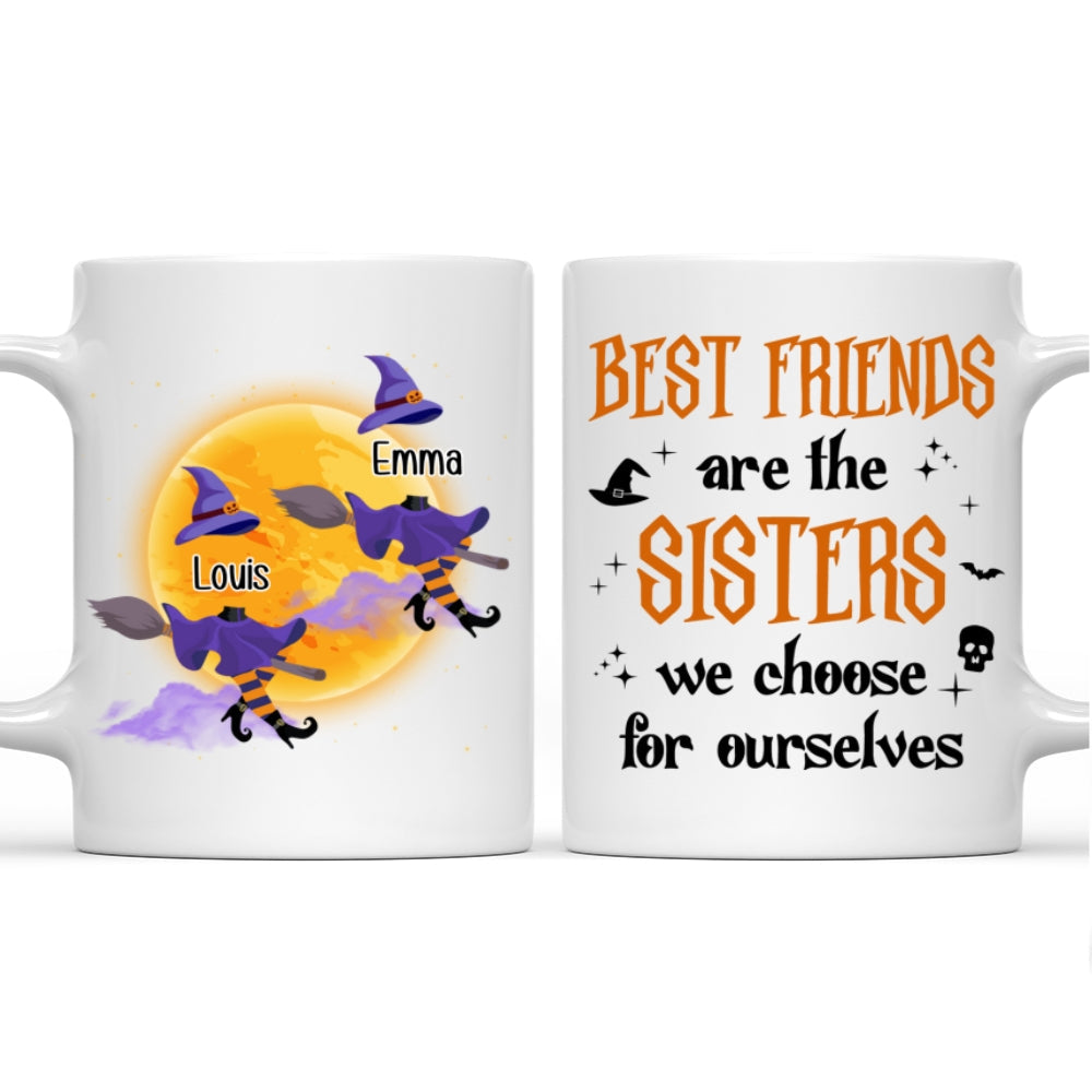 Witch Bestie - Personalized Custom Coffee Mug