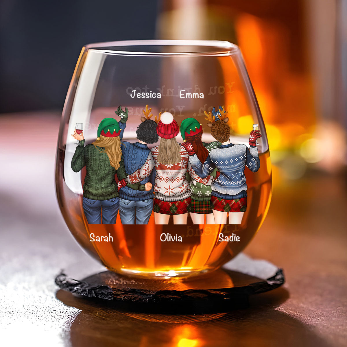 You Are Everything I Ever Wanted In A Friend - Personalized Custom Wine Glass