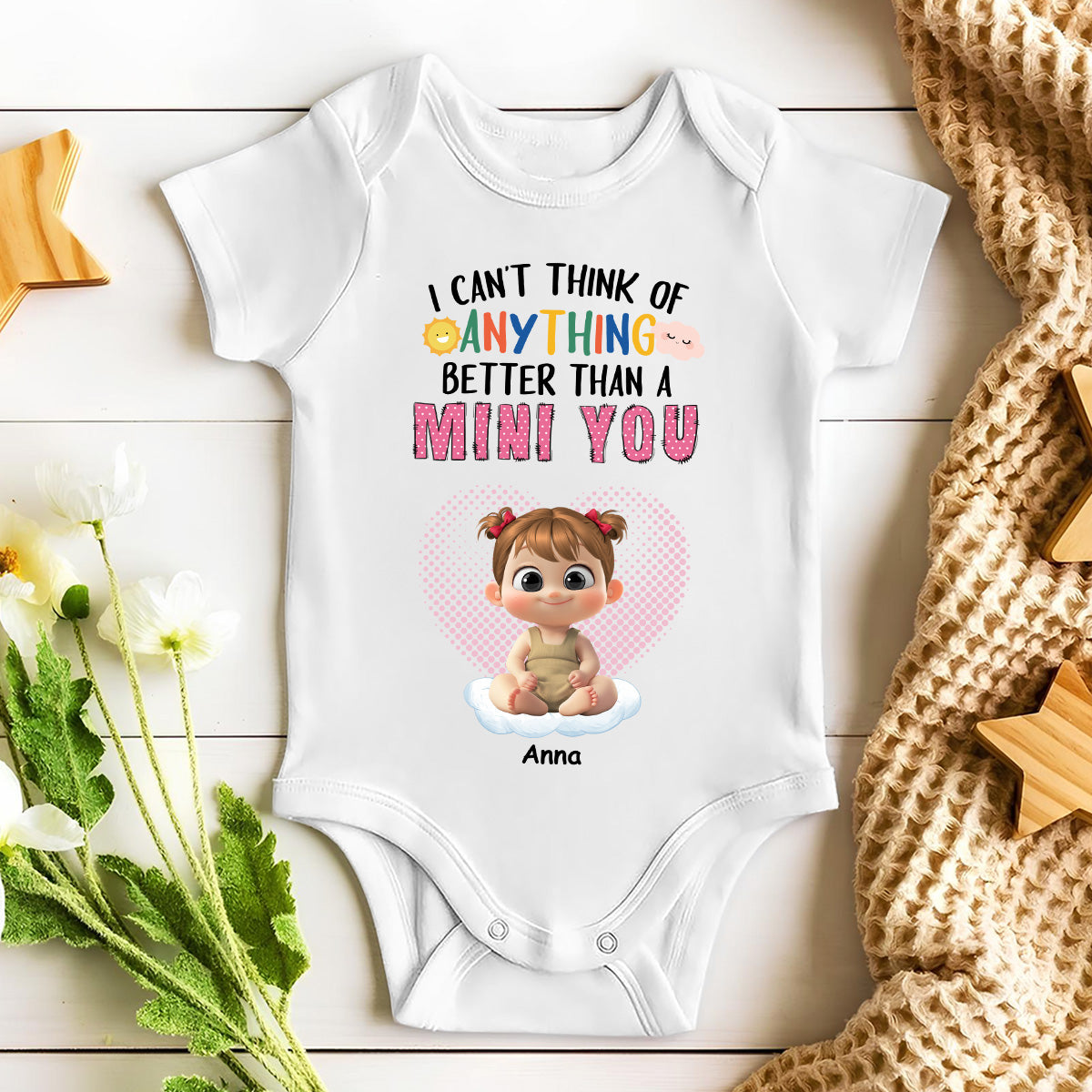 Mini Version Of You - Personalized Custom Baby Onesie