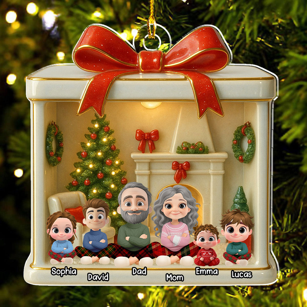 Our Story 2025 - Personalized Custom Acrylic Ornament