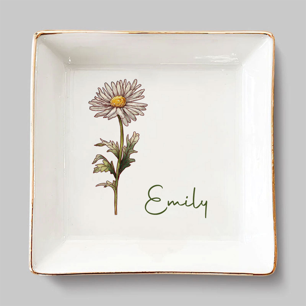 You Are My Sunshine On A Cloudy Day- Personalized Custom Jewelry Dish
