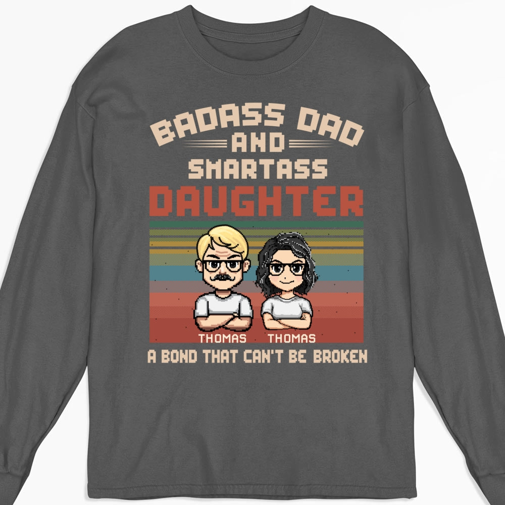 Badass Dad - Personalized Custom Shirt