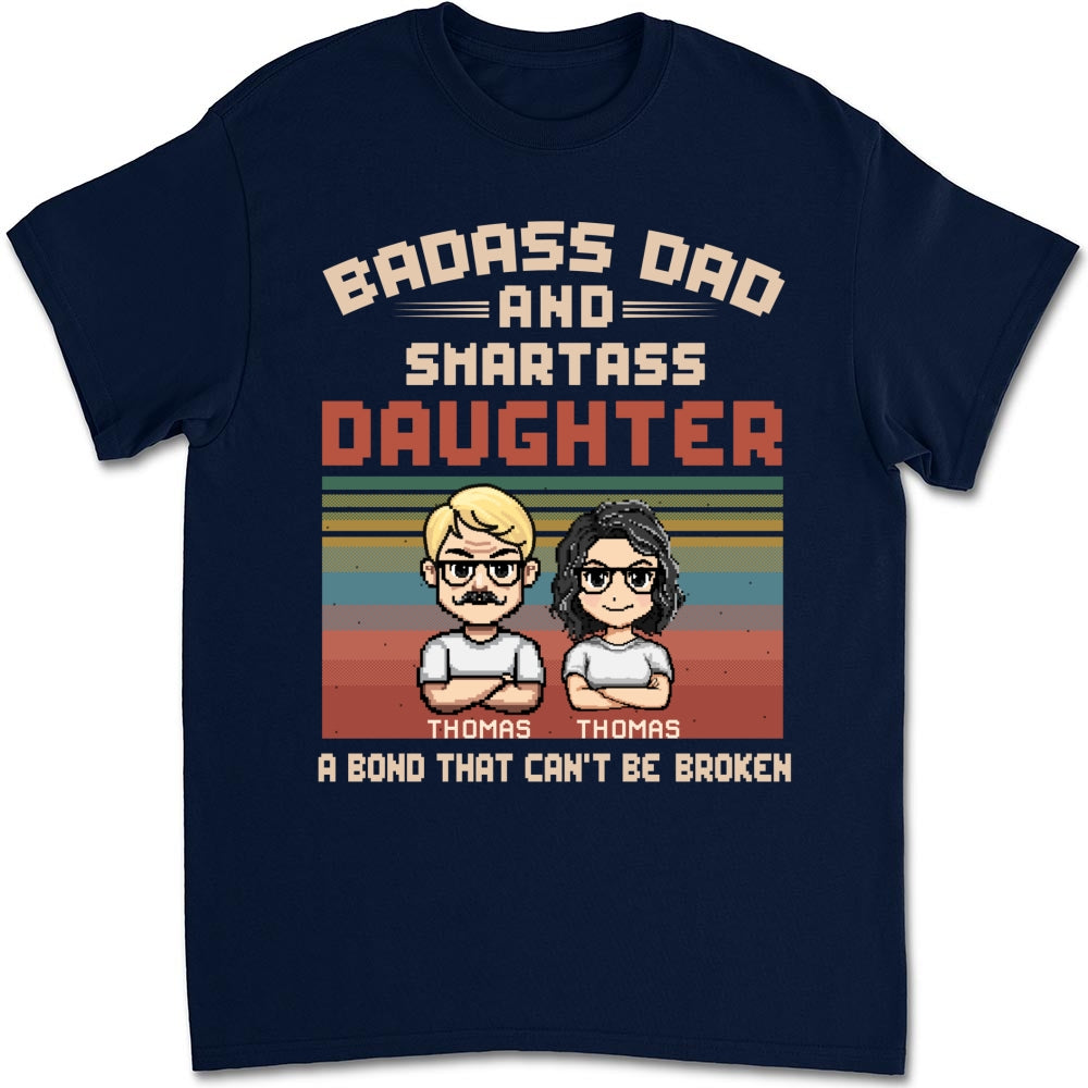 Badass Dad - Personalized Custom Shirt